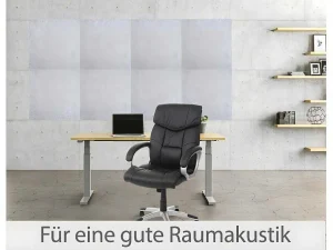 Store Akoestisch Wandpaneel Mcw-L52 (Set Van 4), Lichtgrijs Wandpaneel