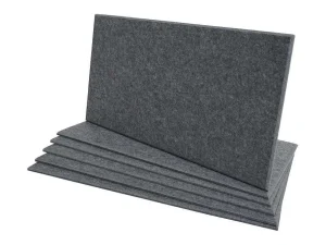 Clearance Akoestisch Wandpaneel Mcw-L52 (Set Van 6), Grijs Wandpaneel