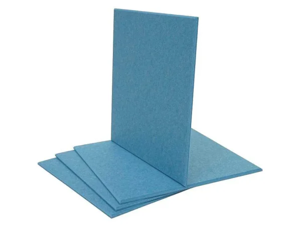 Fashion Akoestisch Wandpaneel Mcw-L52 (Set Van 4), Blauw Wandpaneel