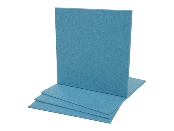 Fashion Akoestisch Wandpaneel Mcw-L52 (Set Van 4), Blauw Wandpaneel