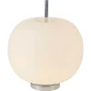 New Apple Tafellamp, Chroom, Wit, 30X30X35 Cm, Lamp