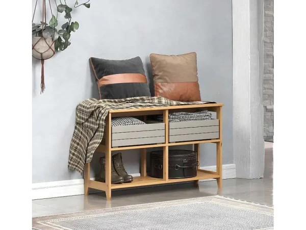 Best Sale Arona Schoenenkast, Bank Honing. Schoenenkast