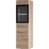 Hot Badkamerkolom Met Led'S - Licht Naturel - L30 X B30 X H109 Cm - Laurine Badkamerkast