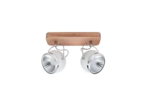 Cheap Ball Plafondlamp, Eik, Chroom, Wit, 29,5X11X20 Cm, Plafondlamp