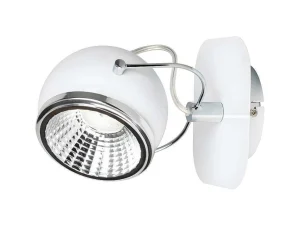 Best Ball Spot, Chroom, Wit, 20X14X14 Cm, Tuinlamp