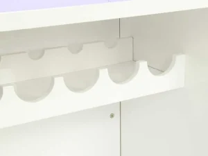 Best Barmeubel Fabio - Mdf Witgelakt - Met Ledverlichting Barmeubel