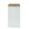 Outlet Barmeubel Halo Ii - Wit Gelakt Mdf - Leds - Wit En Eik Barmeubel