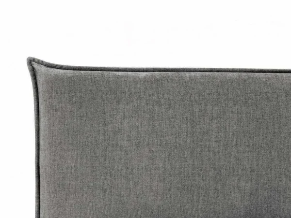 Cheap Bed Met Opbergruimte 140 X 200 Cm - Velours - Grijs - Soryo - Van Tweepersoonsbed