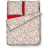 Cheap Beddengoedset Van Katoen Met 57 Draden/Cm - Dekbedovertrek 220 X 240 Cm + 2 Kussenslopen 63 X 63 Cm - Meerkleurig - Figuur Beddengoed