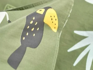 Sale Bedlinnen Voor Kinderen Met Dieren Van De Savanne In Katoen Met 57 Draden/Cm - Dekbedovertrek 140 X 200 Cm + 1 Kussensloop - Veelkleurig - Zolika Beddengoed