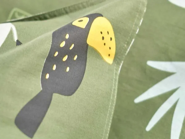 Sale Bedlinnen Voor Kinderen Met Dieren Van De Savanne In Katoen Met 57 Draden/Cm - Dekbedovertrek 140 X 200 Cm + 1 Kussensloop - Veelkleurig - Zolika Beddengoed