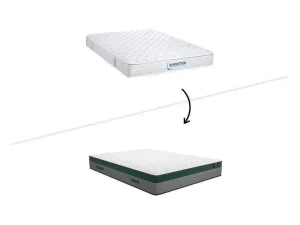 Best Sale Bedset 160 X 200 Cm - Witte Bedbodem Met Opbergruimte + Matras Met Pocketveren - Prestige Van Ysmee Play Set Matras En Lattenbodem