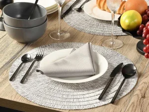 Best Bestekset 16 Stuks In Roestvrij Staal - Matzwart - Almunia Bestek