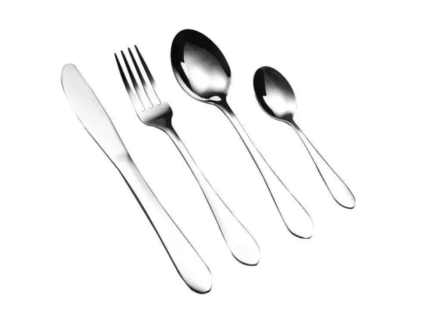 Clearance Bestekset 16 Stuks Van Inox Tradi - Spiegelende Afwerking - Zilverkleurig Bestek