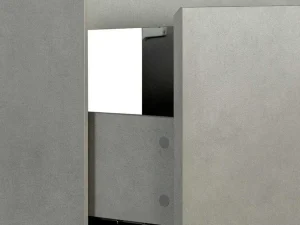 New Betongrijs Hangmeubel Onder Wastafel, 80 Cm - Sosthene Wastafelmeubel