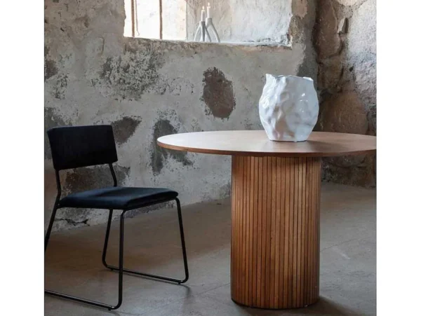 Cheap Bianca Eetkamertafel O110Cm Eik Fineer. Eettafel