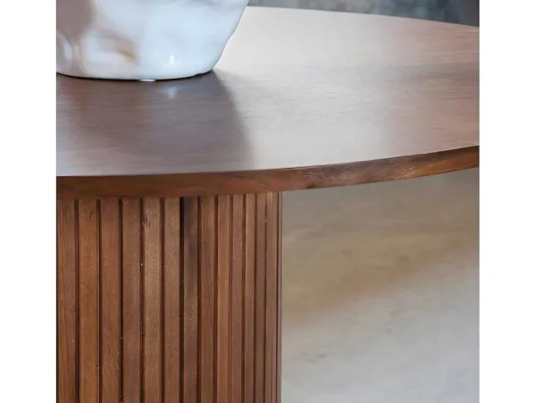 Cheap Bianca Eetkamertafel O110Cm Eik Fineer. Eettafel