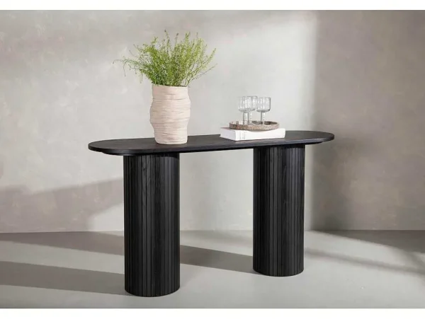 Online Bianca Sidetable 40X130Cm Zwart. Sidetable
