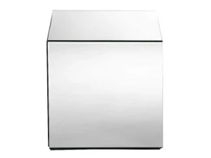 Best Sale Bijzettafel Van Spiegelglas En Mdf - Cubix - Van Bijzettafel
