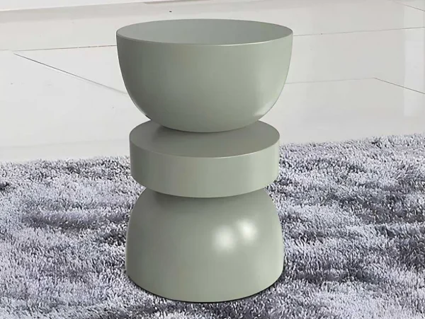 Best Bijzettafeltje Van Metaal - Groen - Tuvami Bijzettafel