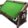 Online Biljarttafel 7 Voet Multi-Game Groen Air Hockey + Tennistafel Stark Spel Voor Binnen