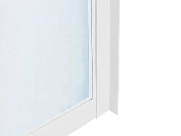 Online Binnenraam Van Aluminium Met Poedercoating - 210X130 Cm - Wit - Bayview Glazen Binnenraam
