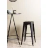 New Bistro Barmeubelset Bartafel Zwart En 2 Tempe Barstoelen Zwart. Barmeubel