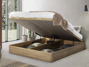 Discount Boxspring 180 X 200 Cm - Licht Naturel - Hestia Van Ysmee Bedbodem