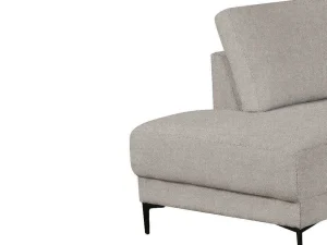 Best Sale Brede Hoekbank Met Hoek Rechts Van Grijze Stof Aselio Xxl Hoekbank
