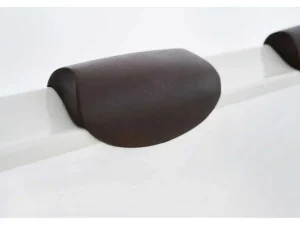 Cheap Bruine Halfharde Spa Met 6 Plaatsen Met Accessoires - 120 Stralen - L160 X B160 X H65 Cm - Makemo Van Home Spa