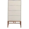 Outlet Chiffonier Grijs En Walnoot 7036 Ladekast