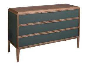 Sale Commode Van Pvc Donkergroen En Walnoot 7150 Ladekast