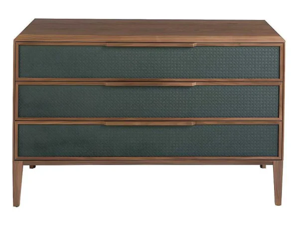 Sale Commode Van Pvc Donkergroen En Walnoot 7150 Ladekast