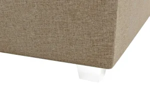 Cheap Complete Set Met Boxspring En Hoofdbord + Bedbodem + Matras + Topmatras - 160 X 200 Cm - Stof - Beige - Onan Van Ysmee Boxspringbed