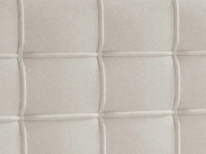 Best Complete Set Met Boxspring En Gecapitonneerd Hoofdbord + Bedbodem + Matras + Topmatras - 180 X 200 Cm - Stof - Beige - Inao Van Ysmee Boxspringbed