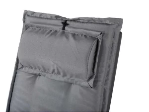 Best Sale Cushio Tuinkussen Met Hoofdsteun Voor 5 Pos. Fauteuil Grijs. Tuindecoratie