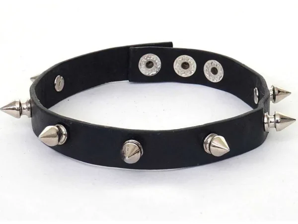 Outlet Decoratief Beeldje Panter Met Halsband, Antiek Hoogglans Met Kraag Standbeeld