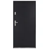 Discount Deur Van Staal H.207 X B.100 Cm Antraciet - Links Duwen - Agueda Voordeur