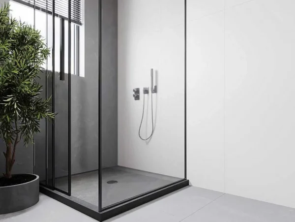 Fashion Douchebak Om Te Plaatsen Van Beton - L90 X B90 X H4 Cm - Zamzor Douchebak
