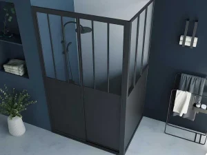 Store Douchescherm Met Schuifdeur - 120 X 80 X 195 Cm - Urbanik Douchewand
