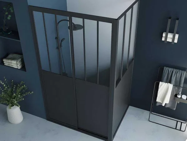 Store Douchescherm Met Schuifdeur - 120 X 80 X 195 Cm - Urbanik Douchewand