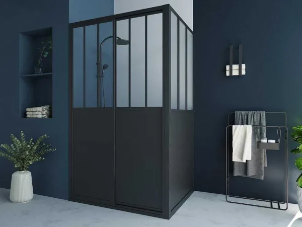 Store Douchescherm Met Schuifdeur - 120 X 80 X 195 Cm - Urbanik Douchewand