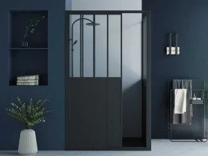 Store Douchescherm Met Schuifdeur - 120 X 80 X 195 Cm - Urbanik Douchewand