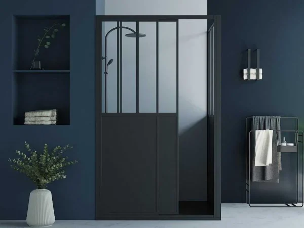 Store Douchescherm Met Schuifdeur - 120 X 80 X 195 Cm - Urbanik Douchewand
