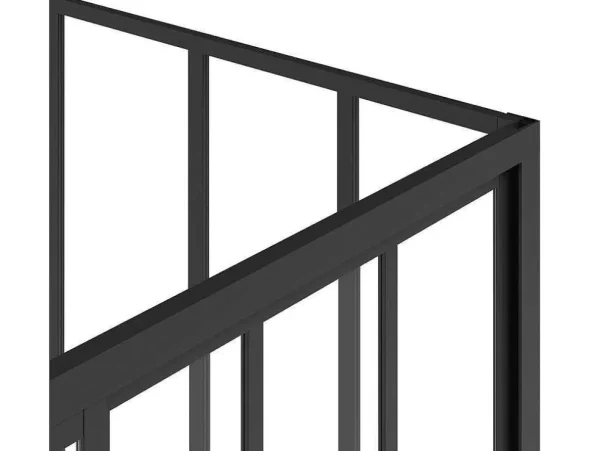 Store Douchescherm Met Schuifdeur - 120 X 80 X 195 Cm - Urbanik Douchewand