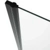 Sale Draaibare Douchedeur - 70 X 195 Cm - Matzwart - Gehard Glas - Sarasota Douchewand
