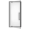 Online Draaibare Douchedeur Van Matzwart Metaal - Industriele Stijl - 80 X 195 Cm - Tamri Douchewand