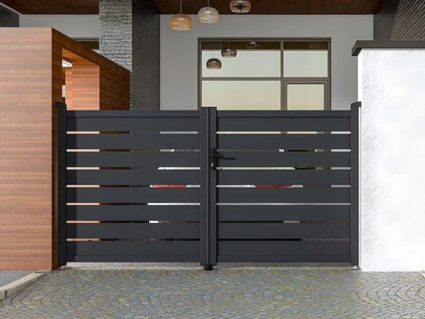 Shop Draaihekje Van Aluminium - Antraciet - L100Xh176 Cm - Primo Hekjes & Poorten