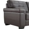 Flash Sale Driezitsbank Hazel Van Leer - Bruin Leren Zitbank