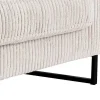 Cheap Driezitsbank Van Beige Ribfluweel Tessio Van Maison Cephy Speciale Modellen Zitbanken & Fauteuils
